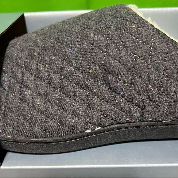 NWT Wayland Square Women's Memory Foam Indoor Slippers Gray‎ Large (10-11) - Picture 3 of 4